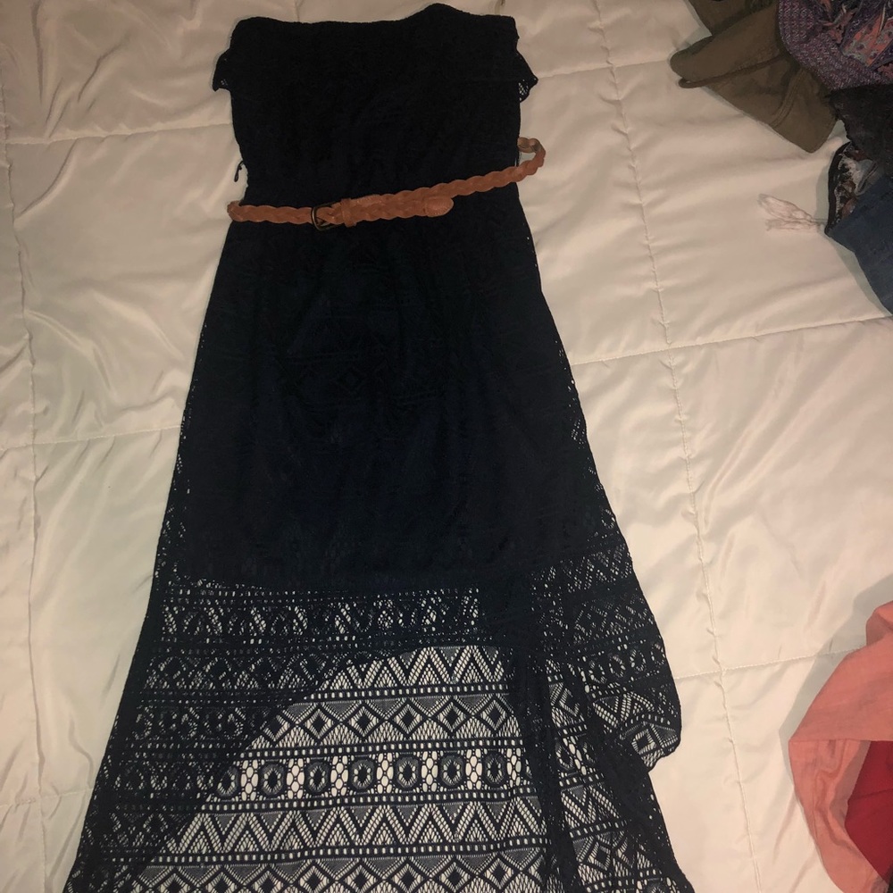 Navy Blue Dress.